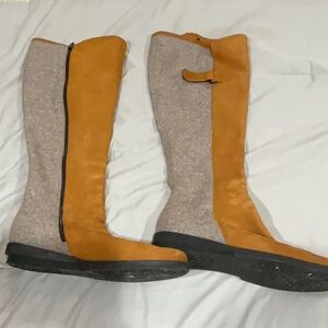 Arche booties, size 41, suade and fabric